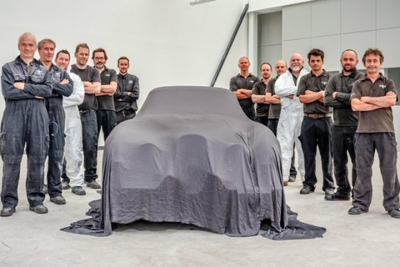 Top secret car under wraps - image