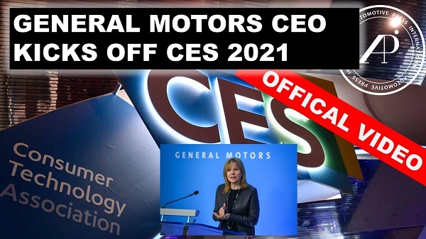 GM CEO Barra Outlines an “All-Electric Future” with AI On Board at CES 