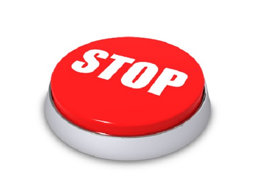 stop button