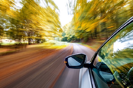 Driving on the road