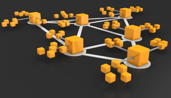 Business network and teams concept