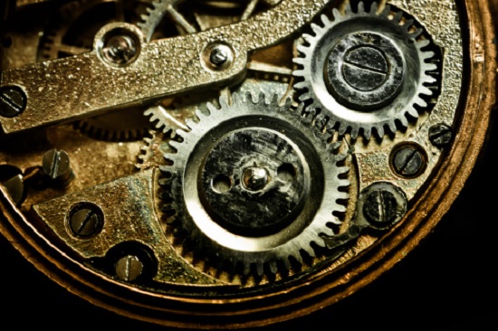 old clock mechanism